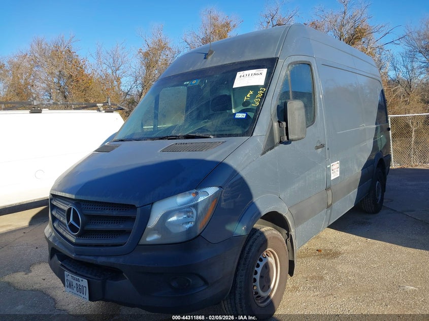 Vin: wd3pe7cd2jp637093, lot: 44808273, mercedes-benz sprinter 2500 standard roof v6 20182