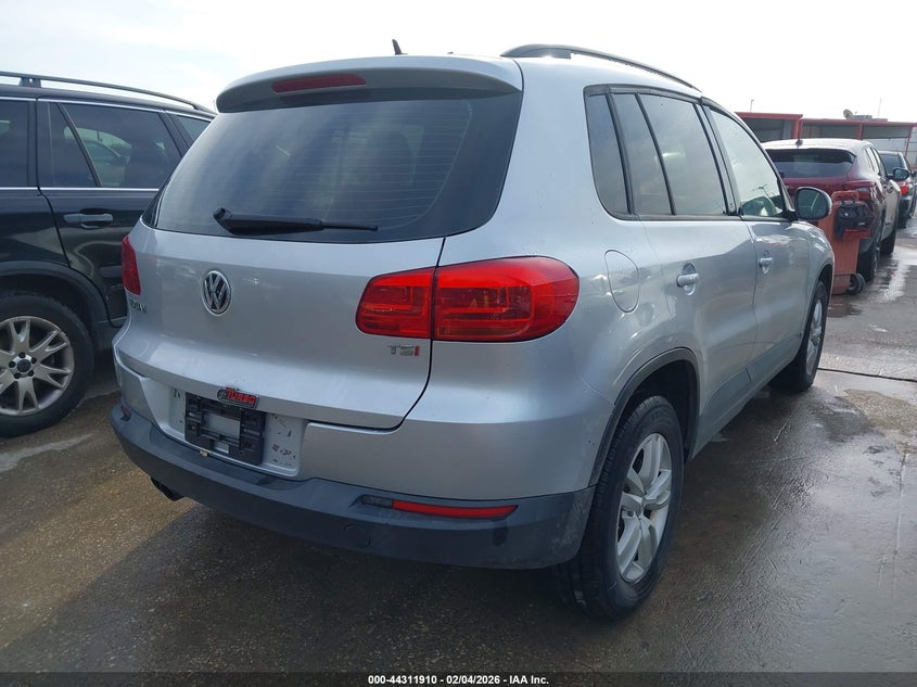 2016 Volkswagen Tiguan R-Line/S/Se/Sel