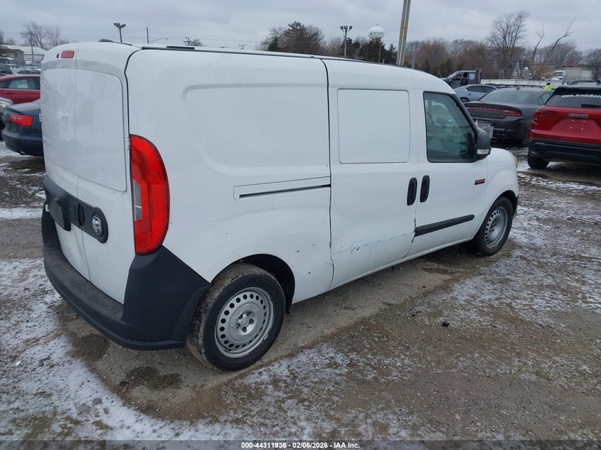 Vin: zfbhrfabxl6s40513, lot: 44808341, ram promaster city tradesman 20204