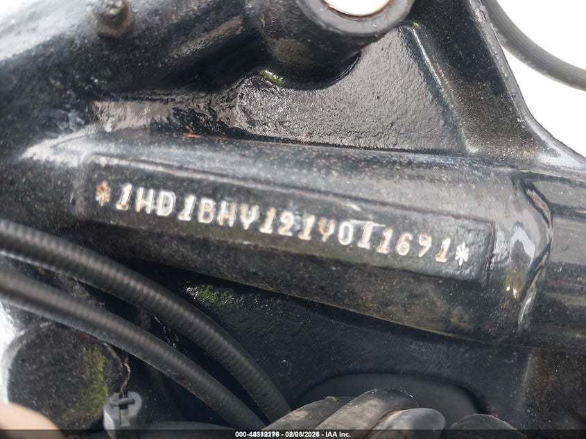 2001 Harley-Davidson Fxst VIN: 1HD1BHY121Y011691 Lot: 44312176
