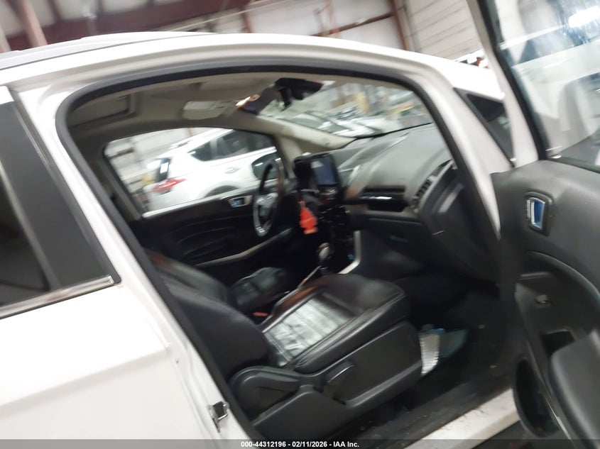 VIN MAJ6S3KL4KC263158 2019 FORD ECOSPORT TITANIUM