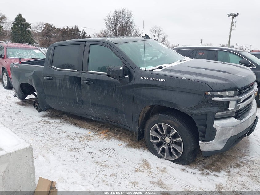 3GCUYDED9LG177742 2020 Chevrolet Silverado 1500 4Wd Short Bed Lt auction photo 1