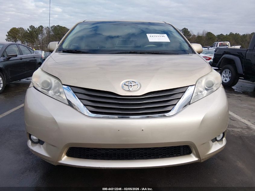 2011 Toyota Sienna Xle V6 VIN: 5TDYK3DC4BS041928 Lot: 44312246