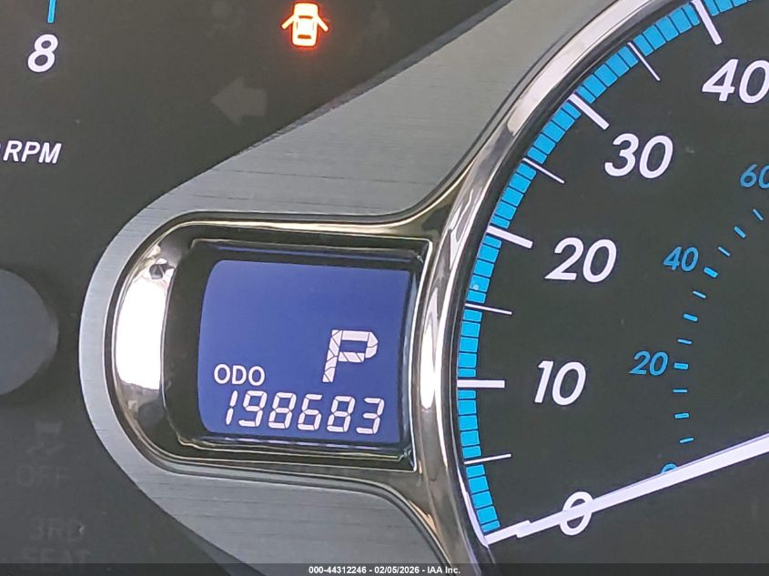 2011 Toyota Sienna Xle V6 VIN: 5TDYK3DC4BS041928 Lot: 44312246