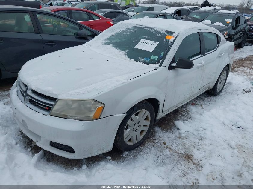 2012 Dodge Avenger Se
