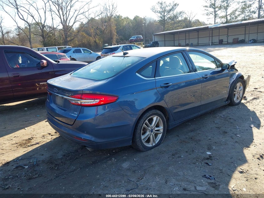 2018 Ford Fusion Hybrid Se