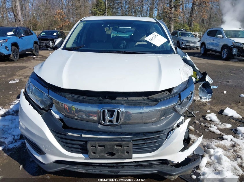 2019 Honda Hr-v 1.8 Hr-V Lx white Lot 111044312474 Vin 3CZRU6H31KM740776