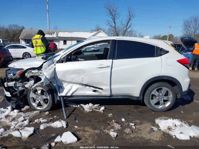 2019 Honda Hr-v 1.8 Hr-V Lx white Lot 111044312474 Vin 3CZRU6H31KM740776