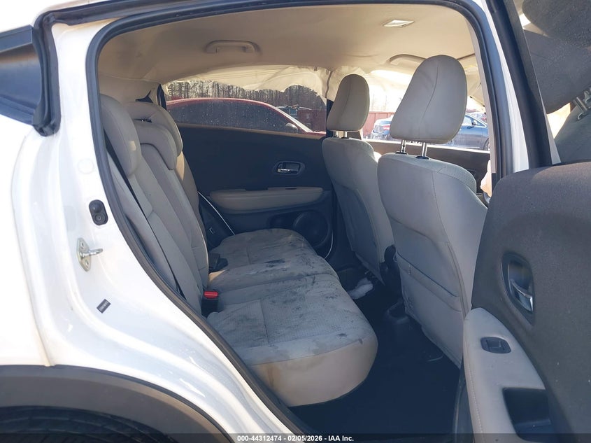 2019 Honda Hr-v 1.8 Hr-V Lx white Lot 111044312474 Vin 3CZRU6H31KM740776