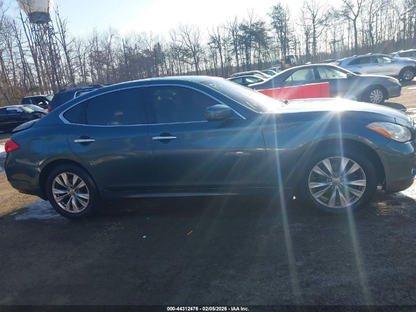 2012 Infiniti M37X VIN: JN1BY1AR0CM395527 Lot: 44312476