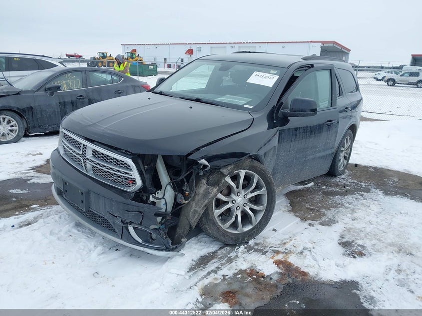 2018 Dodge Durango 3.6 Sxt Awd black Lot 111044312522 Vin 1C4RDJAG6JC283209
