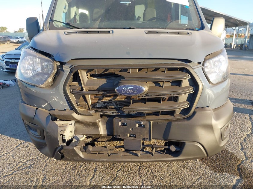 2020 Ford 3.5 Transit-250 Cargo Van grey Lot 111044312639 Vin 1FTBR3X83LKA87591