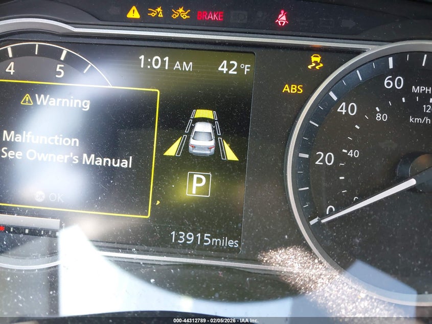 2025 Nissan Versa 1.6 Sv VIN: 3N1CN8EV5SL853651 Lot: 44312789