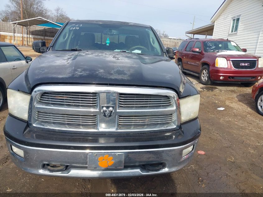 2011 Ram Ram 1500 Slt VIN: 1D7RB1GT1BS637631 Lot: 44312878