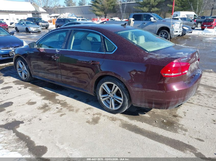 2014 Volkswagen Passat 1.8T Se