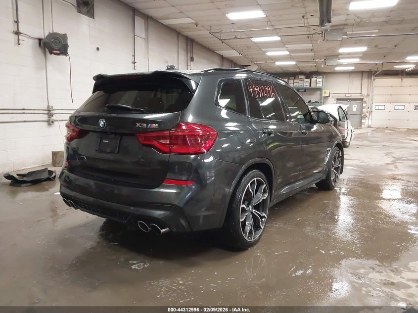 Vin: 5ymts0c0xl9b55412, lot: 44809401, bmw x3 m 20204