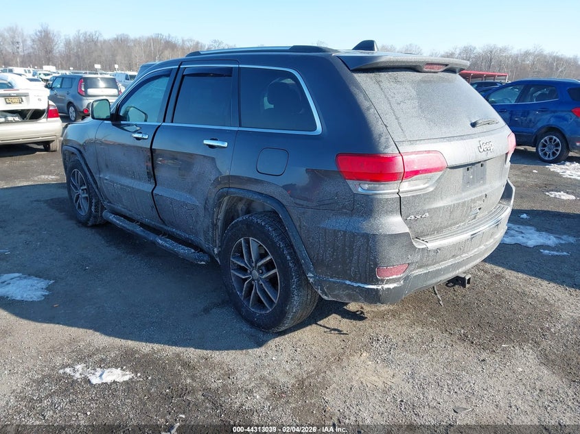 2017 Jeep Grand Cherokee Limited 4X4