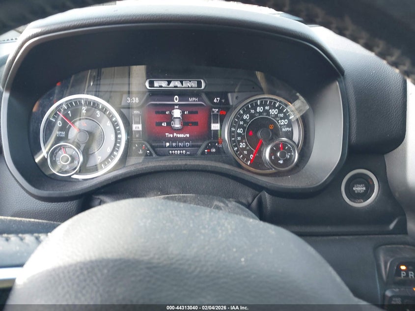 2020 RAM 1500 - vista 7