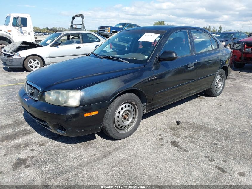 2003 Hyundai Elantra Gls/Gt