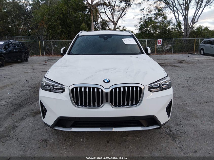 2024 BMW X3 2.0 Sdrive30I white Lot 111044313166 Vin WBX47DP06RN265714