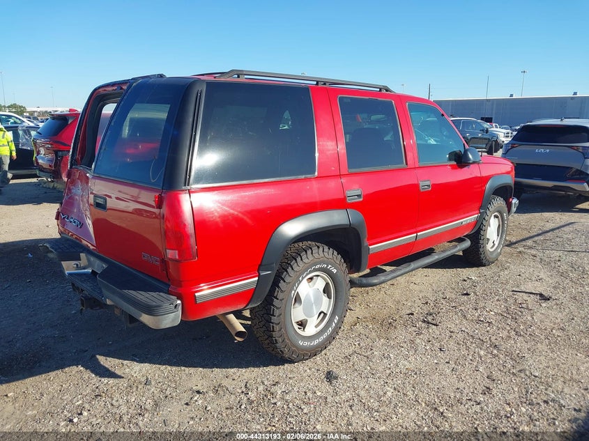 1999 GMC Yukon Slt Cmi