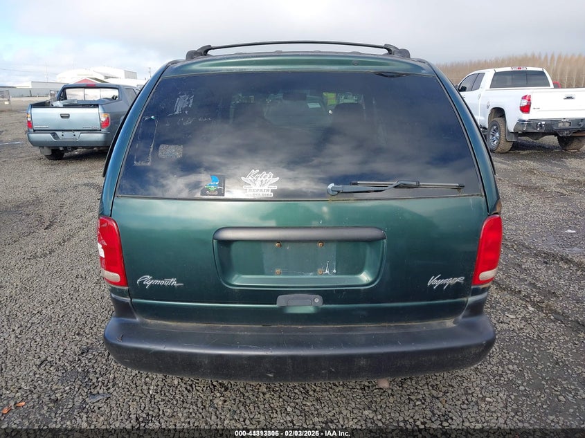 1999 Plymouth Voyager VIN: 2P4GP25R7XR393438 Lot: 44313306