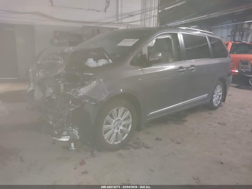 2017 Toyota Sienna Xle Premium 7 Passenger