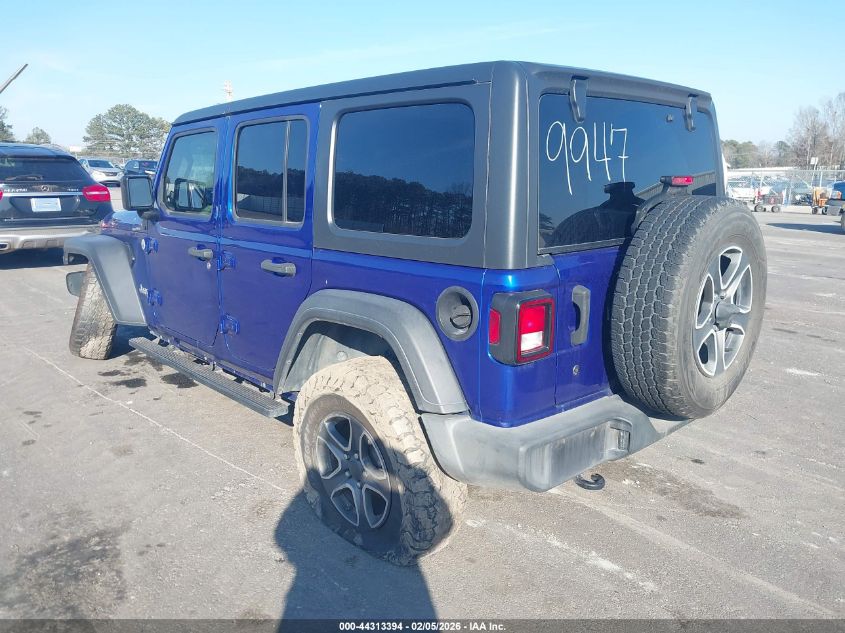 2020 Jeep Wrangler Unlimited Sport S 4X4