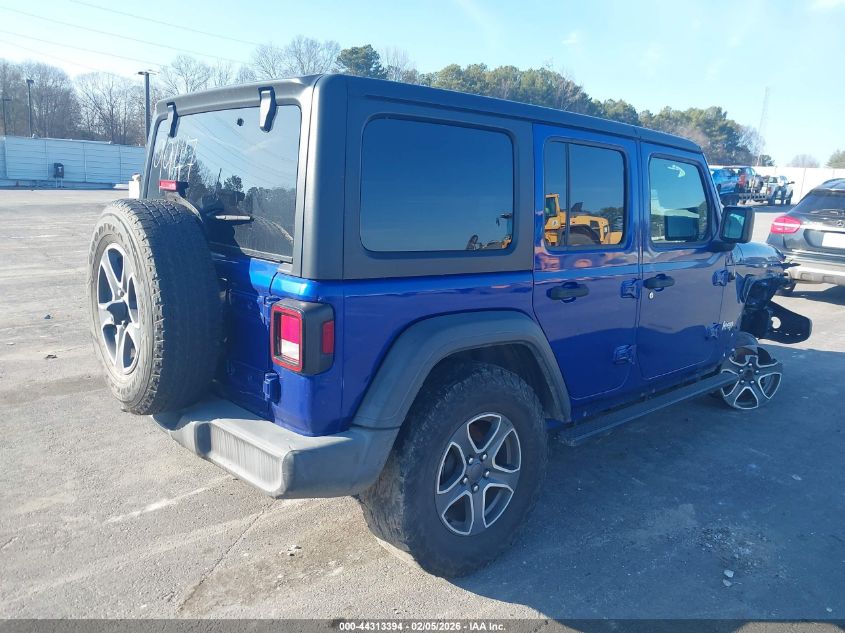 2020 Jeep Wrangler Unlimited Sport S 4X4