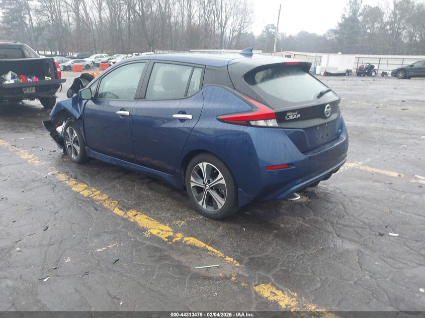 Vin: 1n4az1cv6mc556993, lot: 44809884, nissan leaf sv 40 kwh 20213
