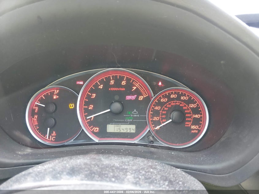 2008 Subaru Impreza Wrx Sti VIN: JF1GR896X8L817258 Lot: 44313586