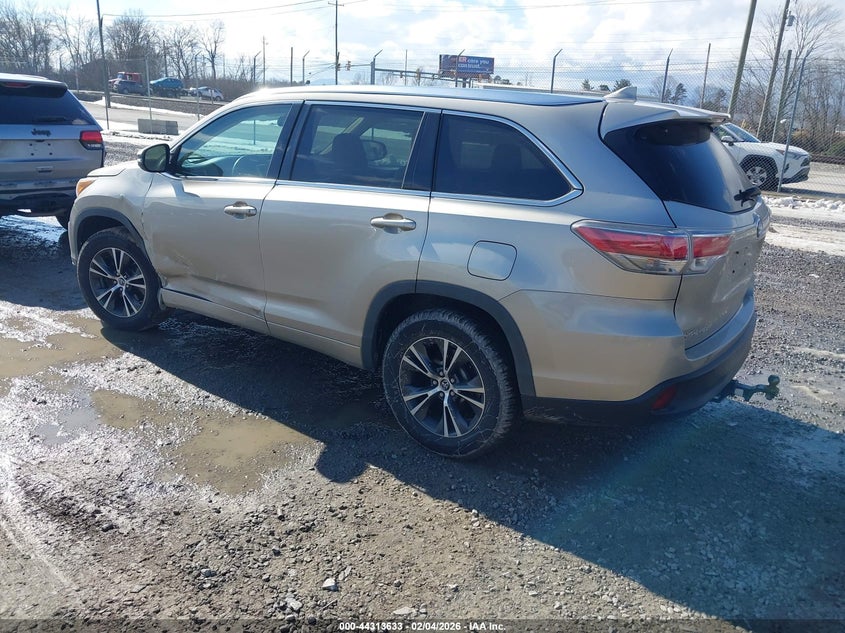 2016 Toyota Highlander Xle V6