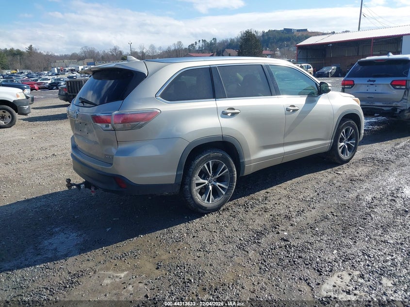 2016 Toyota Highlander Xle V6