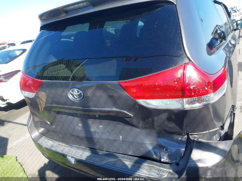 2013 Toyota Sienna Le V6 8 Passenger VIN: 5TDKK3DC1DS285884 Lot: 44313703