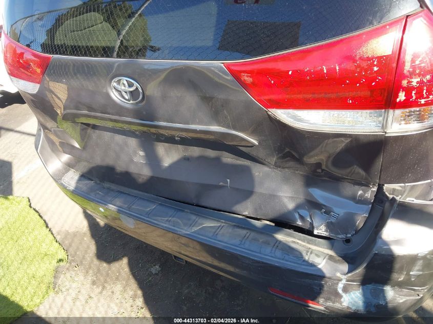 2013 Toyota Sienna Le V6 8 Passenger VIN: 5TDKK3DC1DS285884 Lot: 44313703