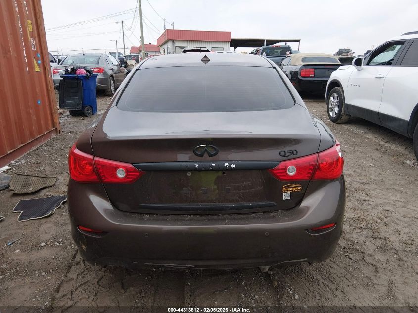 2015 Infiniti Q50 Premium VIN: JN1BV7AP6FM336450 Lot: 44313812
