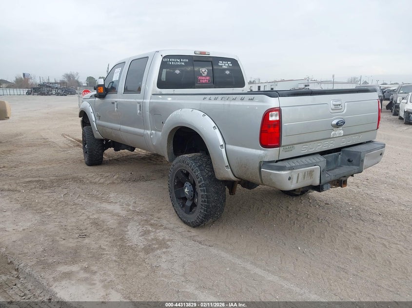 Vin: 1ft7w2bt1feb51148, lot: 44810234, ford f-250 lariat 20153