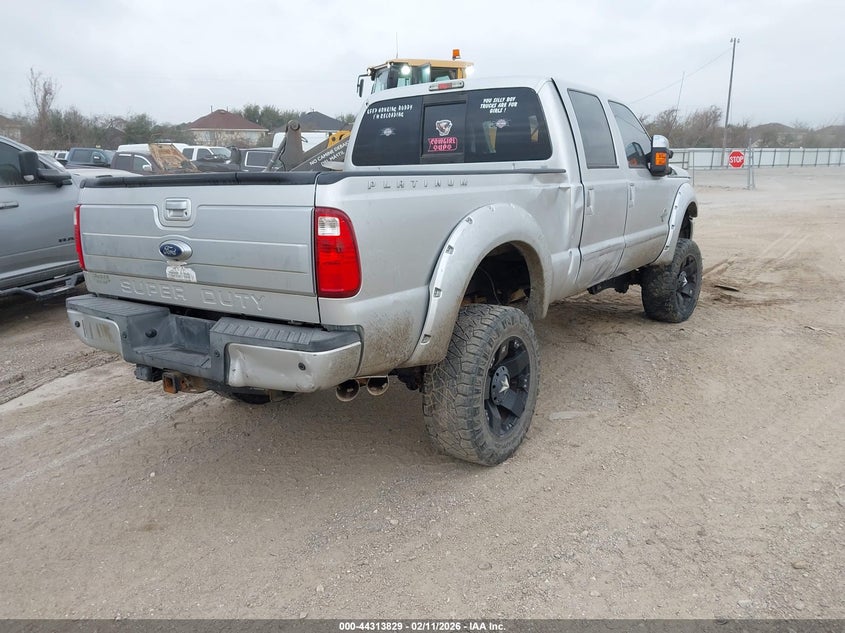 Vin: 1ft7w2bt1feb51148, lot: 44810234, ford f-250 lariat 20154