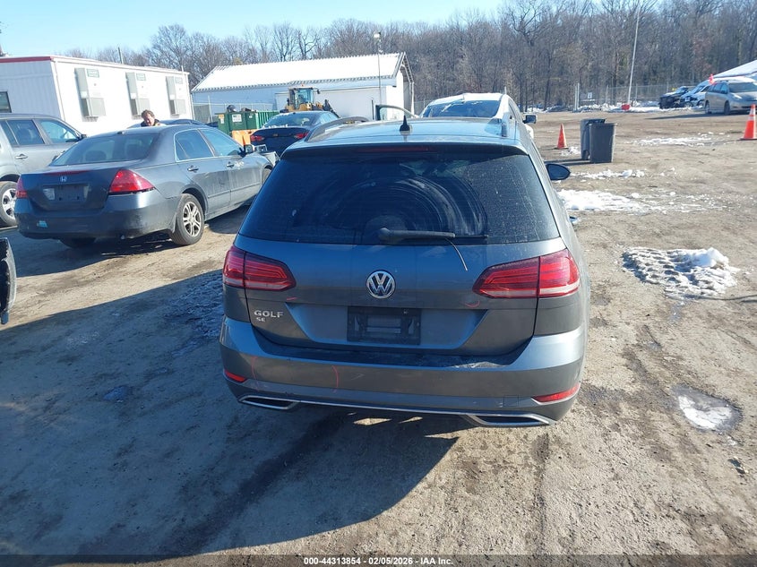 2019 Volkswagen Golf Sportwagen 1.4T S/1.4T Se VIN: 3VWY57AU0KM508318 Lot: 44313854