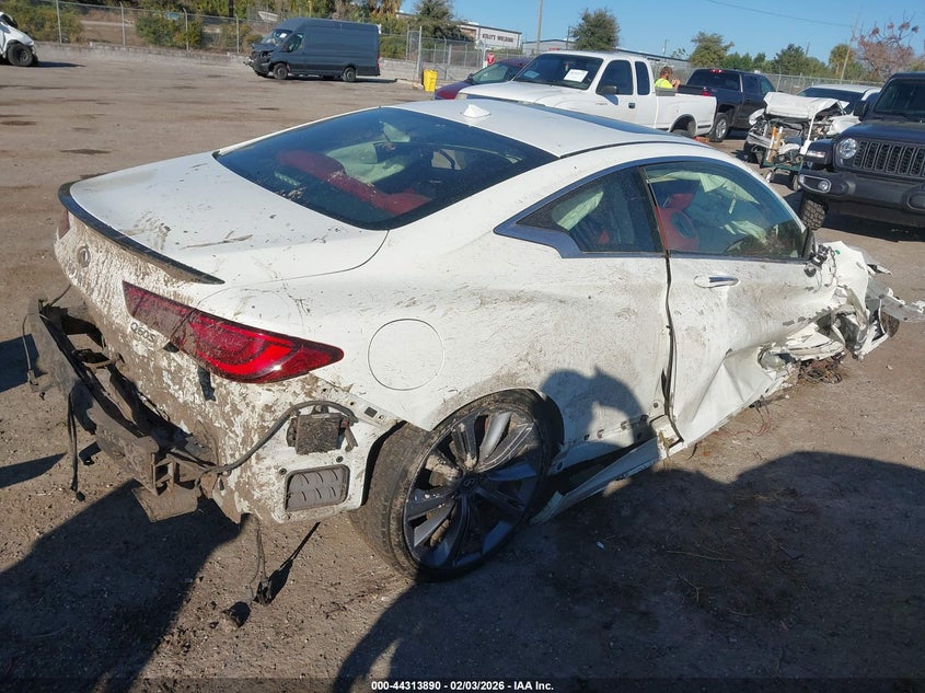 2018 Infiniti Q60 3.0T Red Sport 400