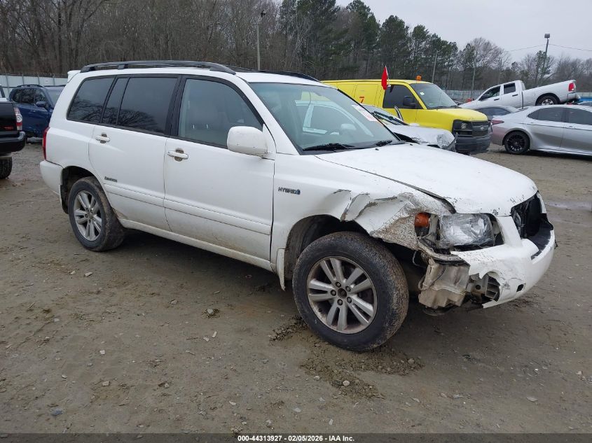 2006 Toyota Highlander Hybrid Limited V6