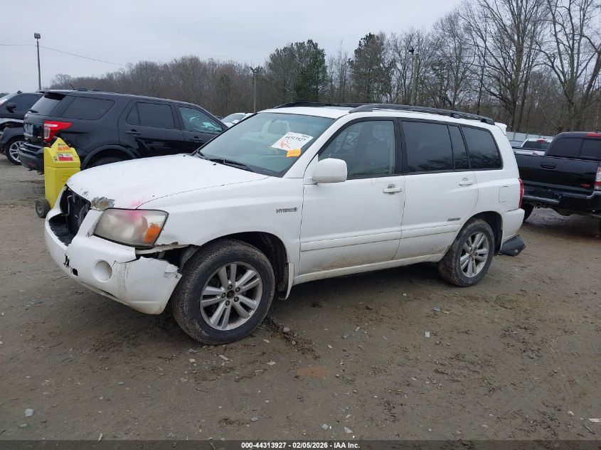 2006 Toyota Highlander Hybrid Limited V6