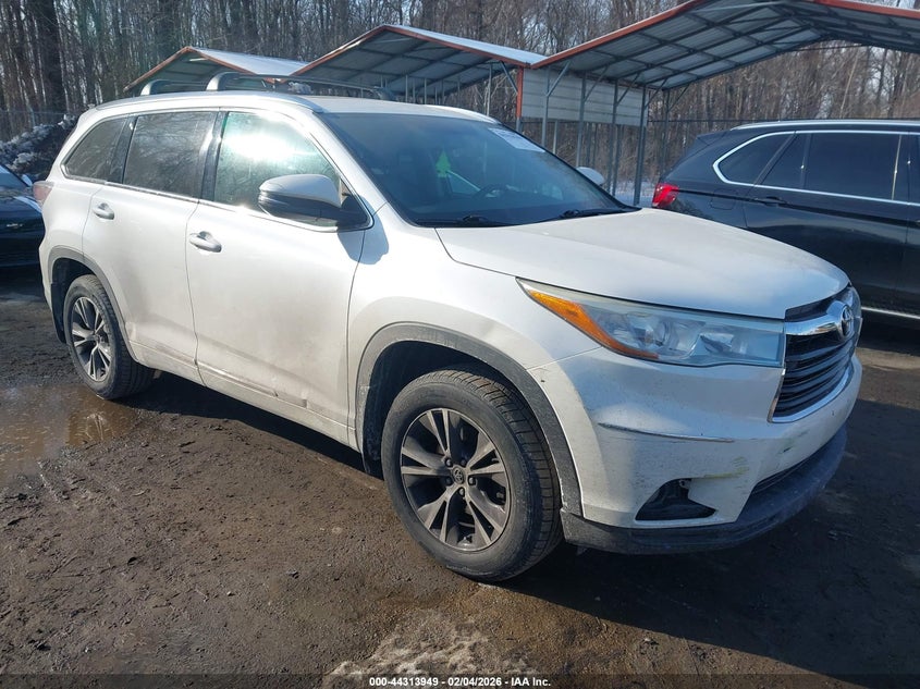 2016 Toyota Highlander Xle V6