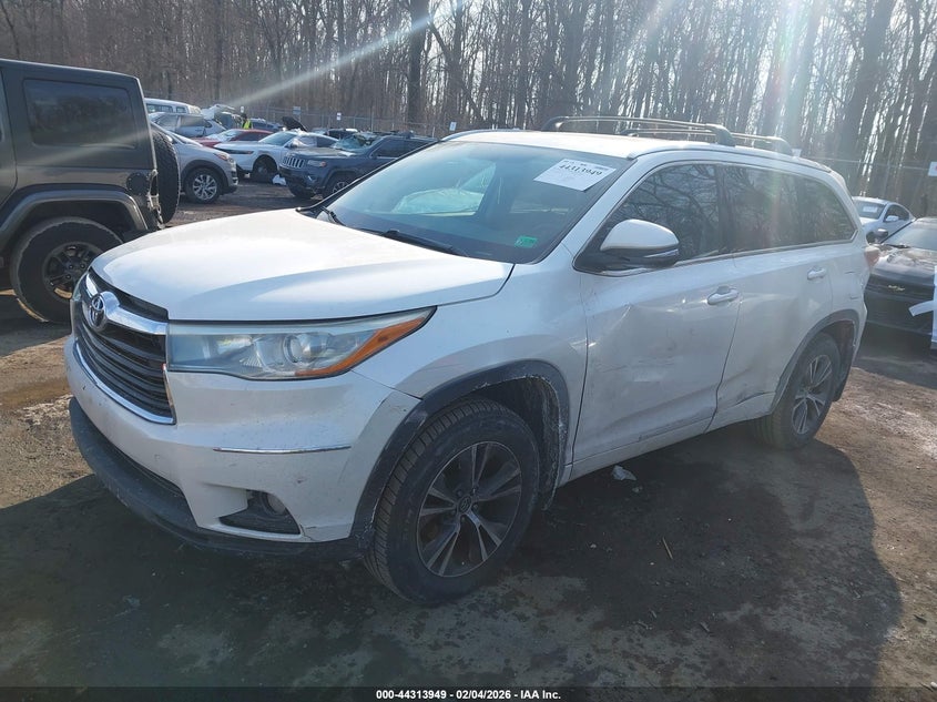 2016 Toyota Highlander Xle V6