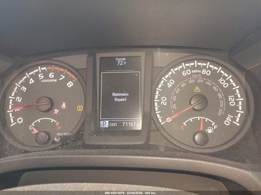 2022 TOYOTA TACOMA 2.7L I-4 DOHC, VVT, (VIN: 3TYAX5GN2NT035291