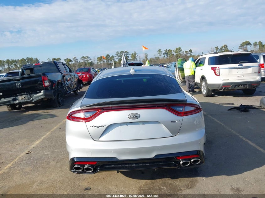2018 Kia Stinger Gt1 VIN: KNAE45LCXJ6018109 Lot: 44314028