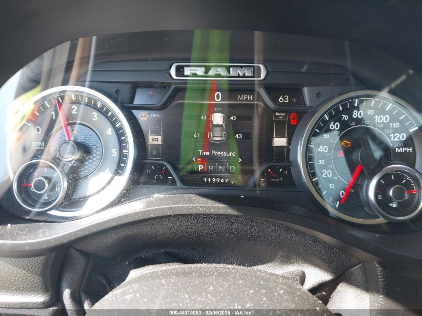 2020 Ram 1500 Laramie 4X2 5'7 Box VIN: 1C6RREJT9LN346453 Lot: 44314053