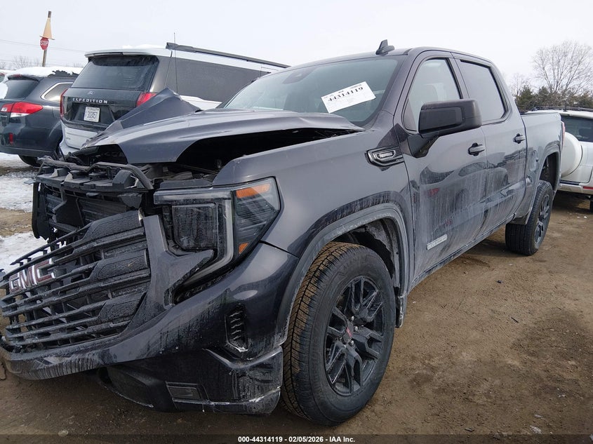 2025 GMC Sierra 1500 4Wd Short Box Elevation With 3Vl