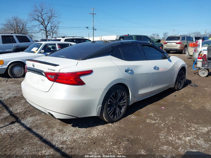 2016 Nissan Maxima 3.5 Platinum/3.5 S/3.5 Sl/3.5 Sr/3.5 Sv