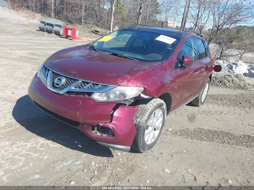 Vin: jn8az1mu8bw056513, lot: 44810566, nissan murano sl 20112